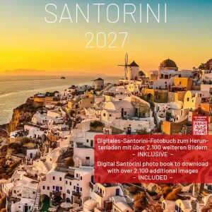 2027 Santorini: Kalender A3 Hochformat